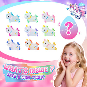 Qivatex Unicorn Bath Bombs arranged for gifting