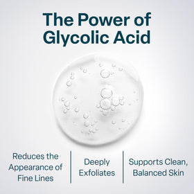 QRxLabs Glycolic Acid Pads 10% jar with lid open
