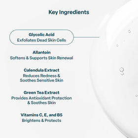 QRxLabs Glycolic Acid Pads 10% pads on a bathroom counter