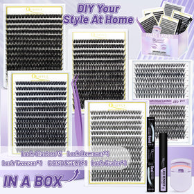 QUAFFLY eyelash curler and precision tweezers included