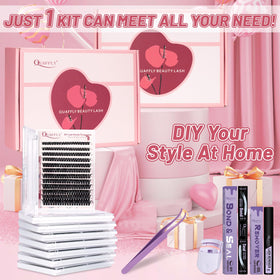 QUAFFLY eyelash curler included in the kit