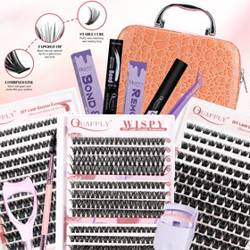 QUAFFLY lash adhesive and remover bottles