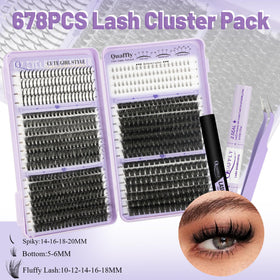 QUAFFLY lash adhesive and remover included in the kit