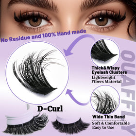 QUAFFLY lash brush for easy styling