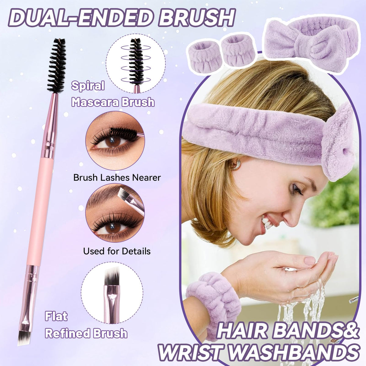 QUAFFLY Lash Clusters Kit showcasing lash bond and seal