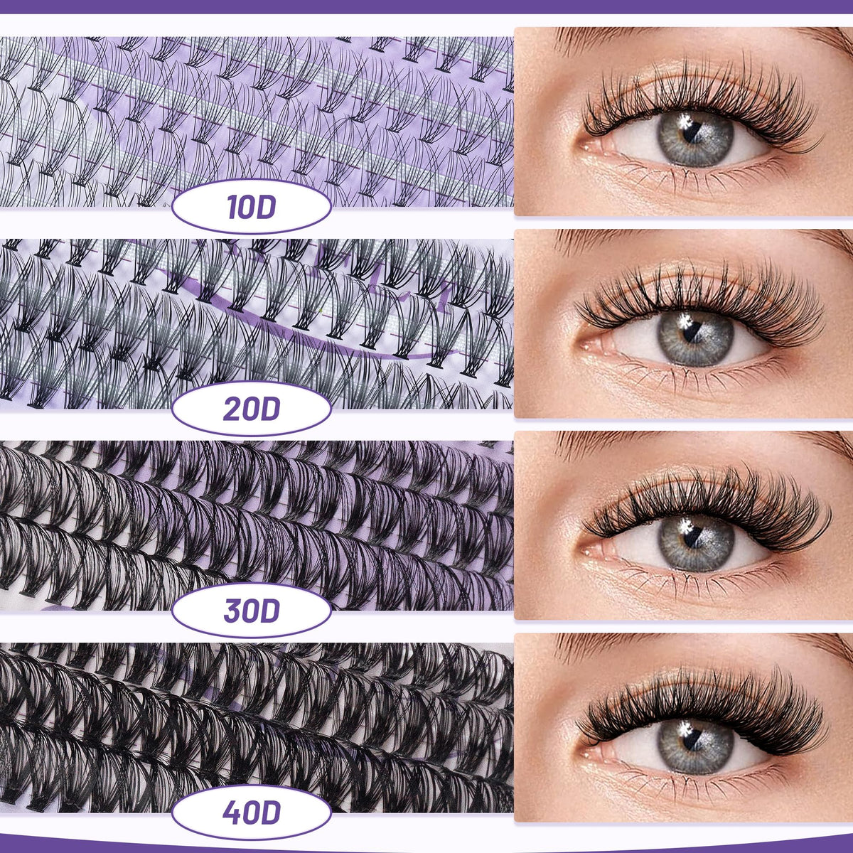 QUAFFLY Lash remover bottles included in the kit
