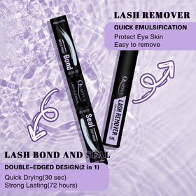 QUAFFLY lash remover for easy makeup removal