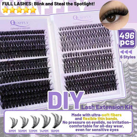 QUAFFLY lower lashes included in the kit