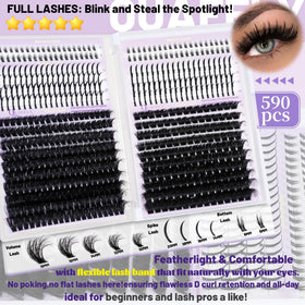 QUAFFLY precision tweezers for lash application