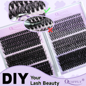 QUAFFLY tweezer for easy application of individual lashes