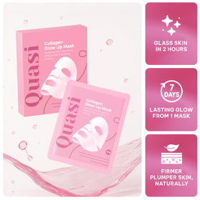 Quasi Bio-Collagen Face Mask Overnight ingredients close-up