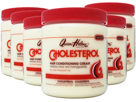 Queen Helene Cholesterol Hair Conditioning Cream 15 Oz front view