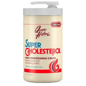 Queen Helene Super Cholesterol Conditioning Cream 32 oz jar front view