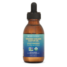 QUEEN OF THE THRONES Organic Golden Castor Oil 100 ml front view
