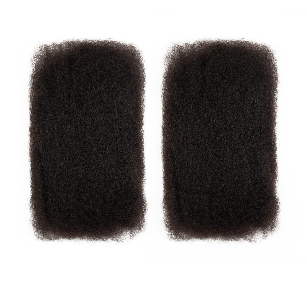 QUEEN VIRGIN REMY Afro Kinky Bulk Hair 50g texture close-up