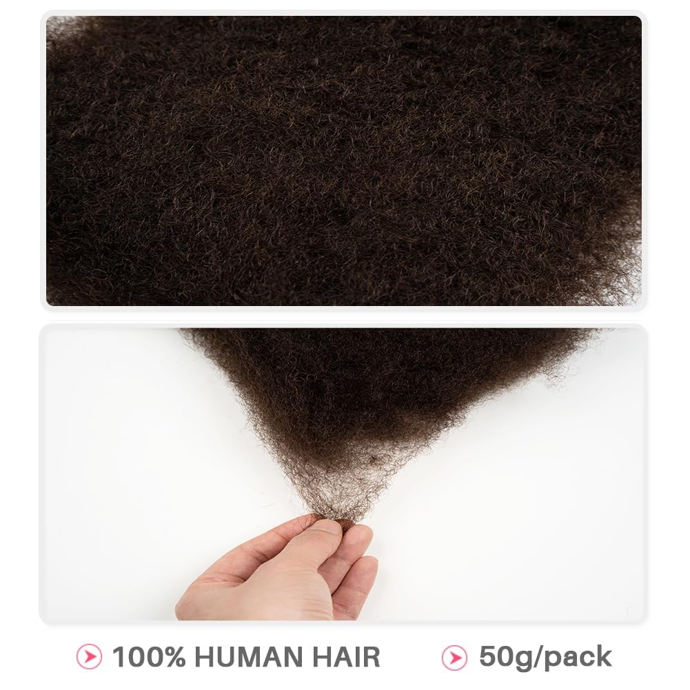 QUEEN VIRGIN REMY Afro Kinky Bulk Hair packaging