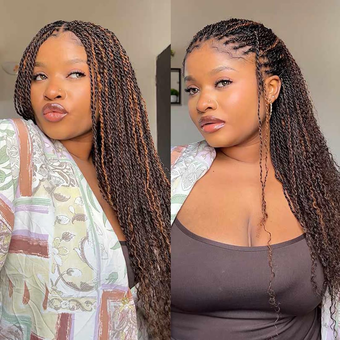 QUEEN VIRGIN REMY Afro Kinky Bulk Human Hair 50g front view