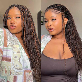 QUEEN VIRGIN REMY Afro Kinky Bulk Human Hair in a braid