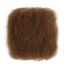 QUEEN VIRGIN REMY Afro Kinky Bulk Human Hair styled
