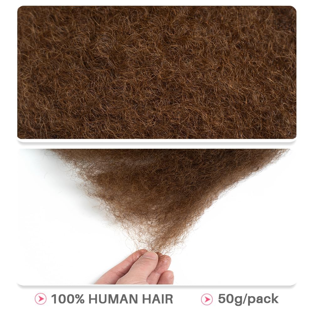 QUEEN VIRGIN REMY Afro Kinky Bulk Human Hair texture