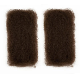 QUEEN VIRGIN REMY Afro Kinkys Bulk Human Hair close-up texture