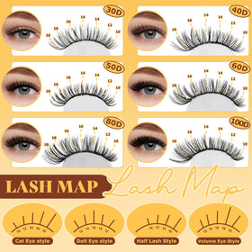 QUEWEL Lash Clusters Kit components including bond and seal