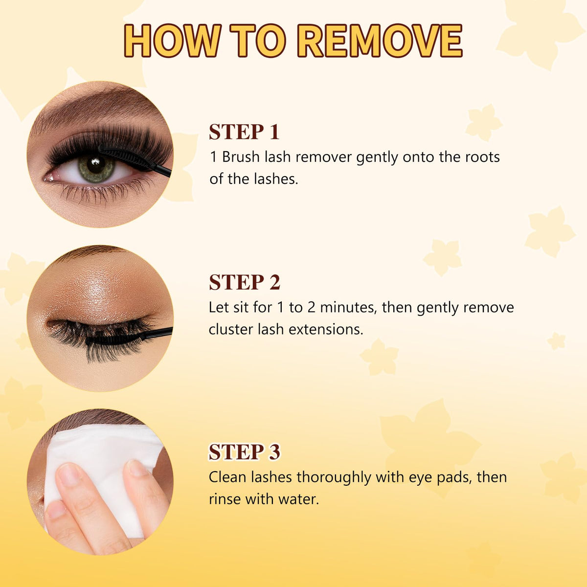 QUEWEL Lash Clusters Kit contents overview