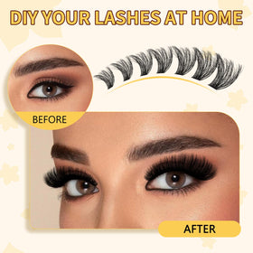 QUEWEL Lash Clusters Kit packaging front view