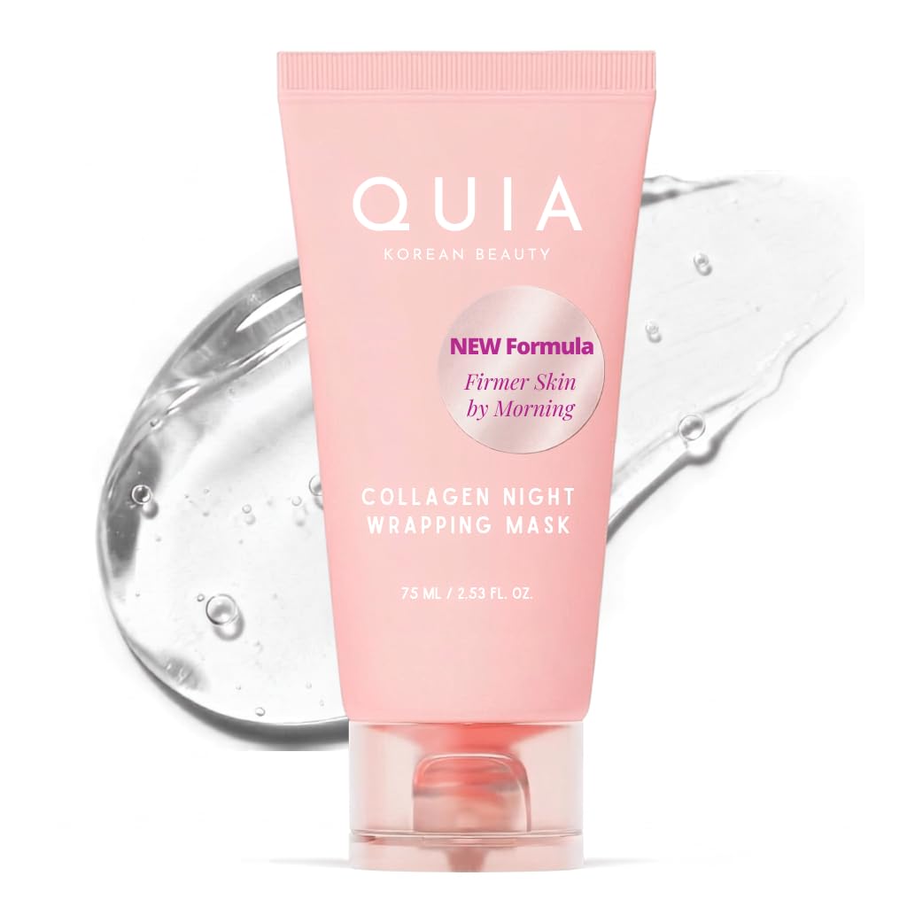 QUIA Beauty Collagen Overnight Wrapping Mask 90g front view