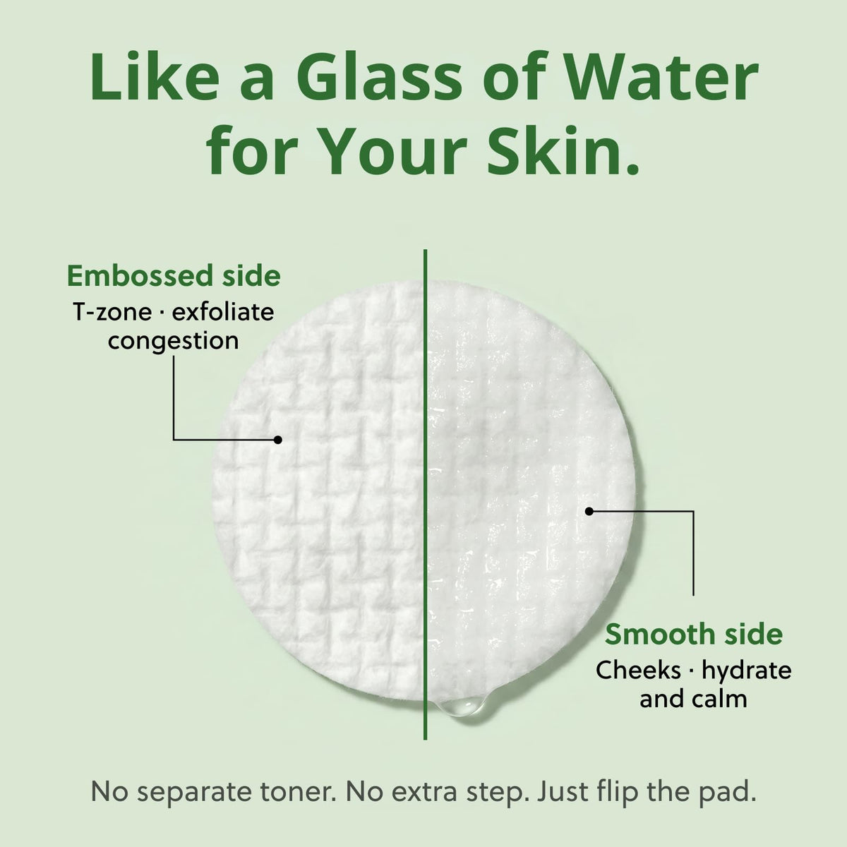 QUIA Beauty toner pads packaging