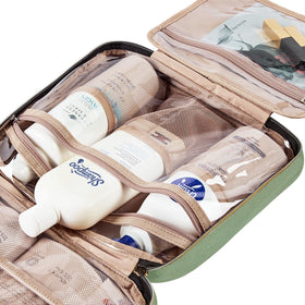 Quick-access front pocket of NISHEL Travel Toiletry Bag