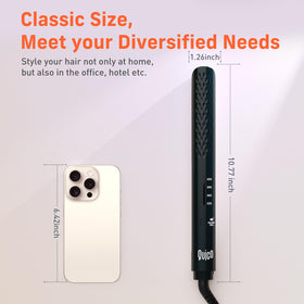 QUICO Hair Straightener close-up of power button