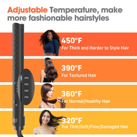 QUICO Hair Straightener in a travel setting