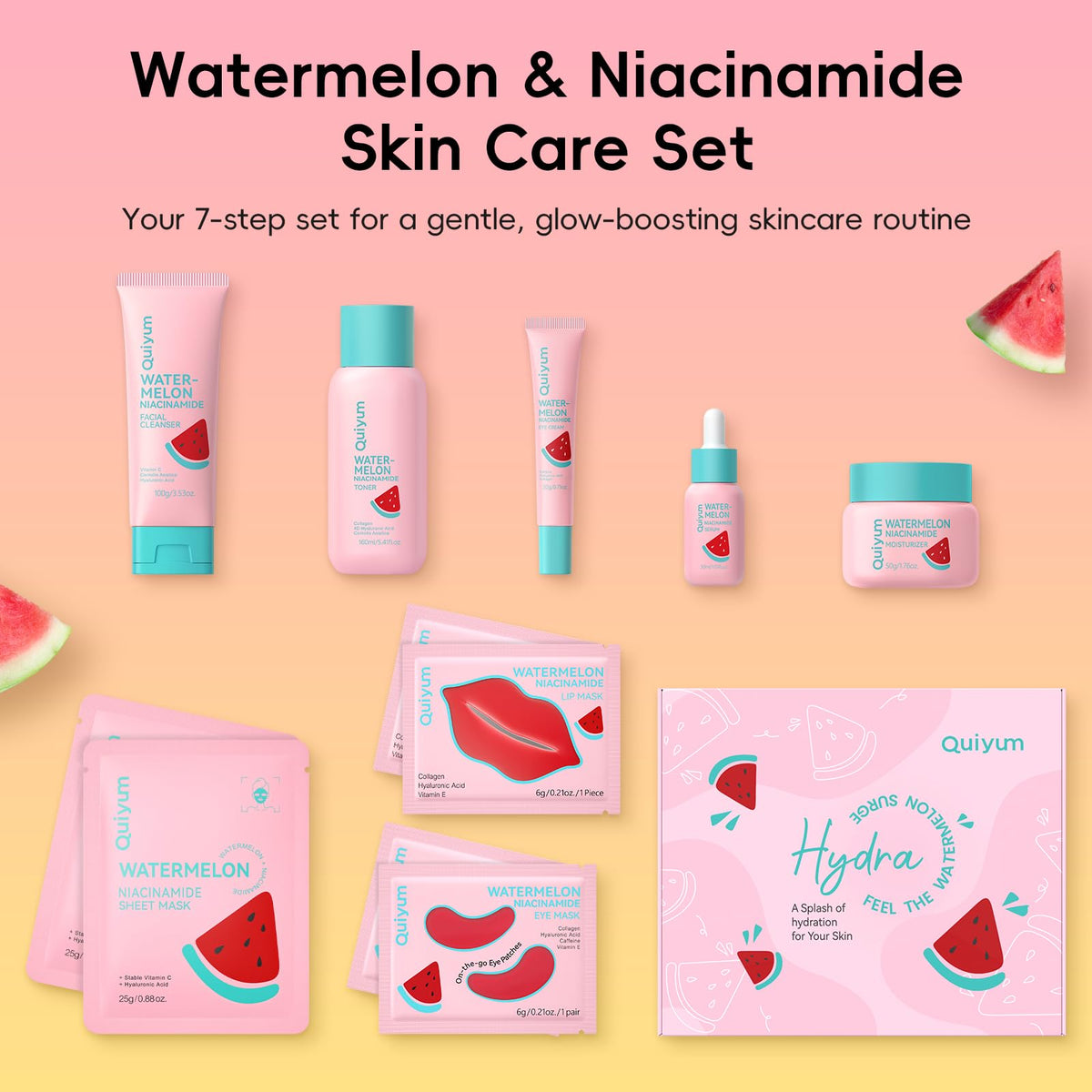 QUIYUM Watermelon Serum 1.01 fl oz bottle
