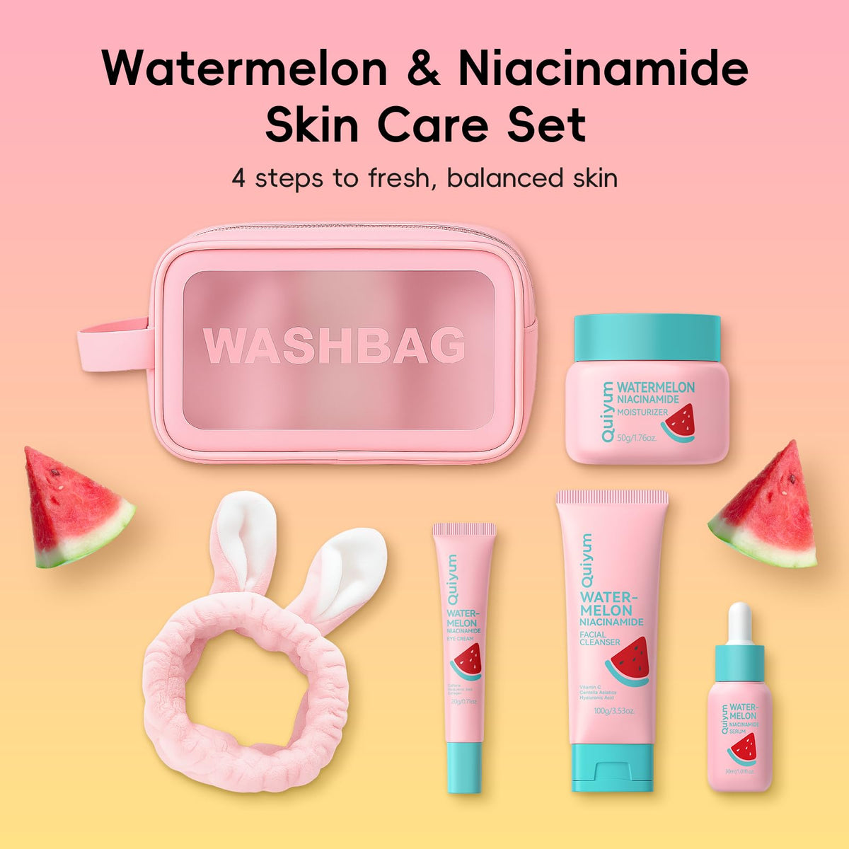 QUIYUM Watermelon Serum 1.01 fl oz bottle