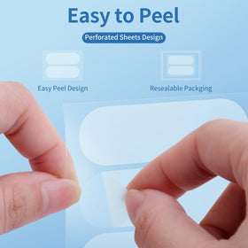 QUSTERE large pimple patches in a lifestyle setting