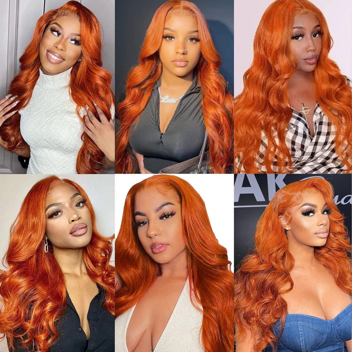 QZOQZO Ginger Lace Front Wig styled for an event