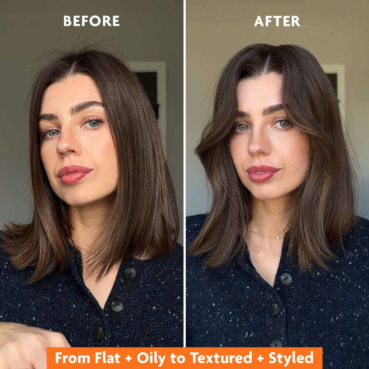 R+Co Badlands Dry Shampoo Paste on a bathroom counter