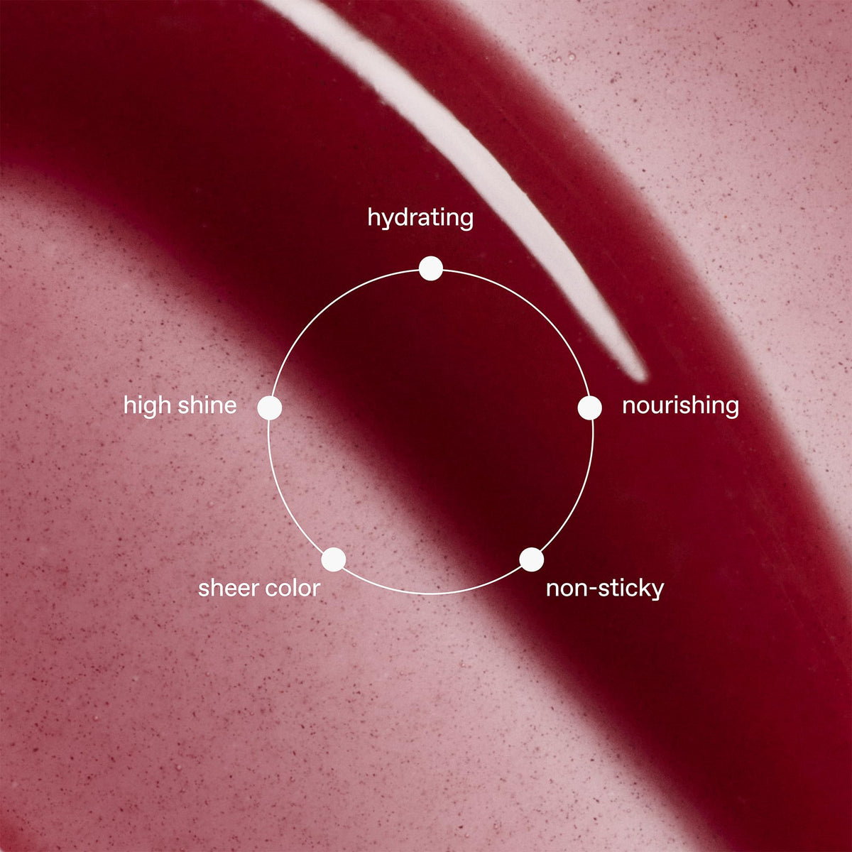 r.e.m. beauty Cherry Cola Glossy Balm lifestyle scene