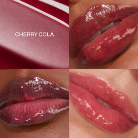 r.e.m. beauty Cherry Cola Glossy Balm packaging side view