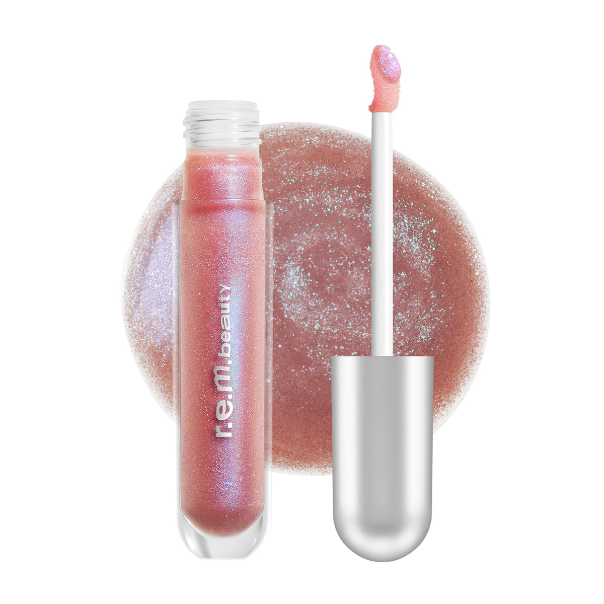 r.e.m. beauty Fembot Essential Drip Glossy Balm front view