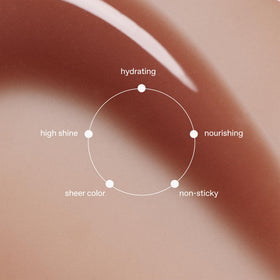 r.e.m. beauty Hocus Cocoa Glossy Balm side view