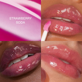 r.e.m. beauty Strawberry Soda Glossy Balm packaging