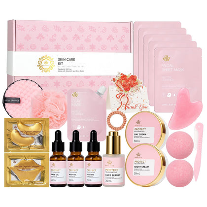 RA ROSA ACCA 23 Pcs Facial Skin Care Set front view