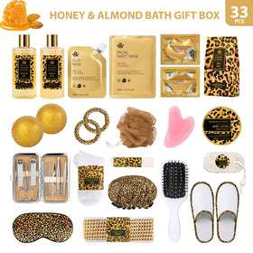 RA ROSA ACCA shower gel and bubble bath in leopard packaging