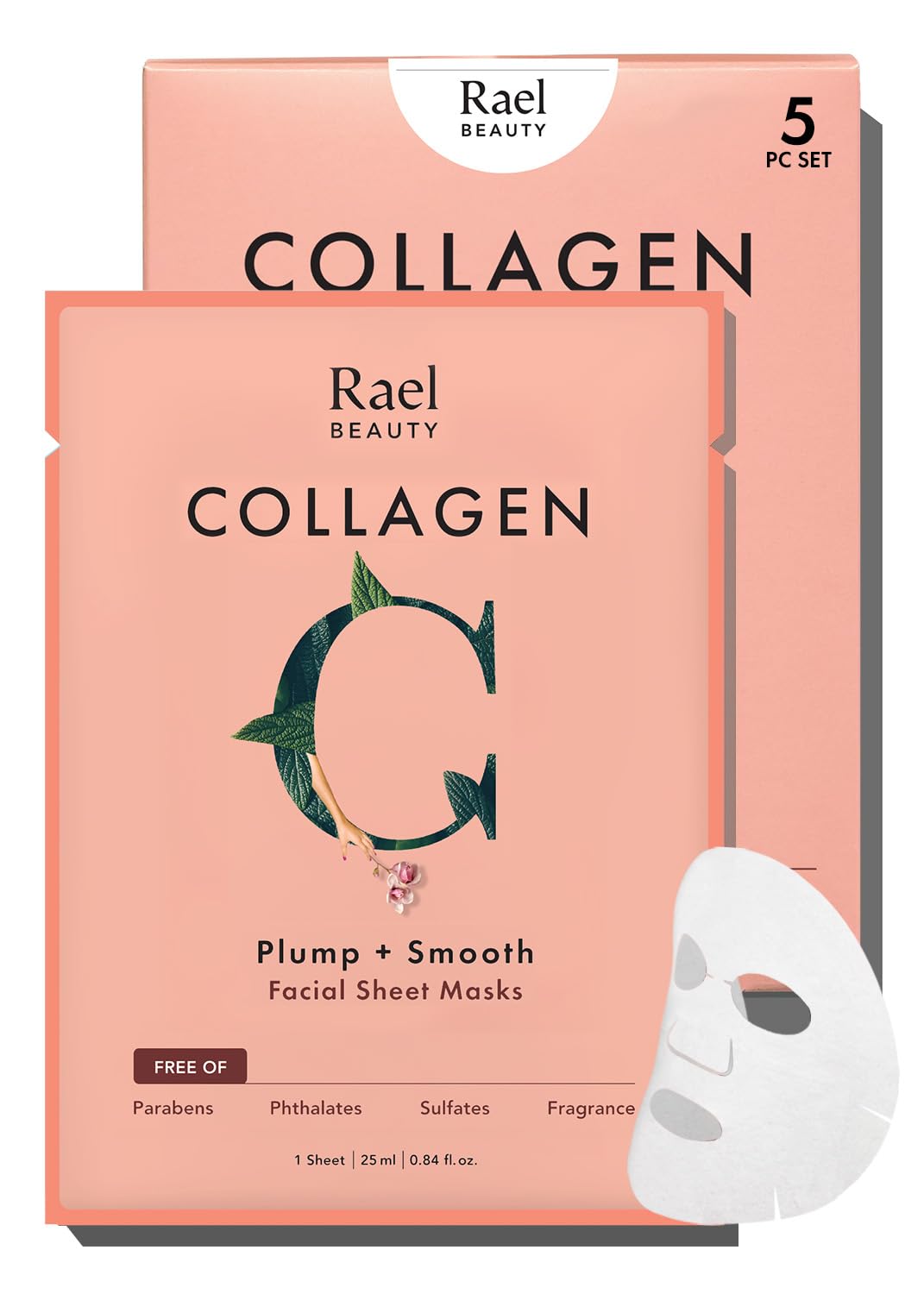 Rael Facial Masks Hydrating & Soothing front view