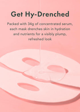 Rael Facial Masks Hydrating & Soothing packaging