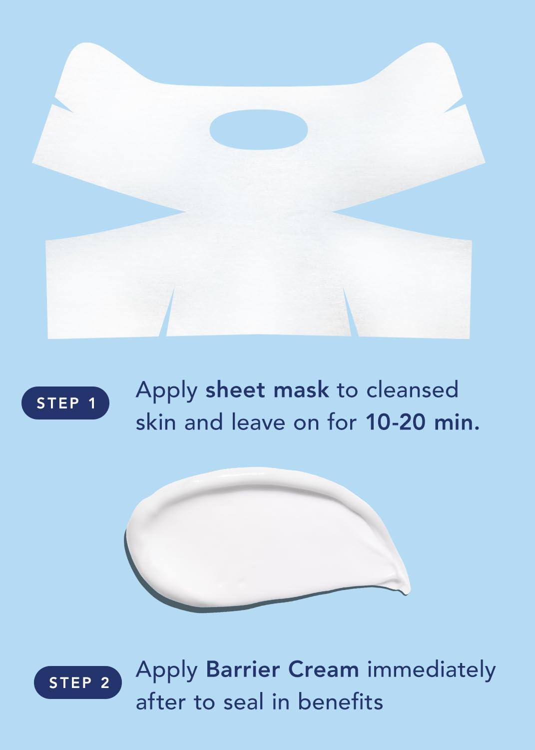Rael Facial Masks ingredients displayed