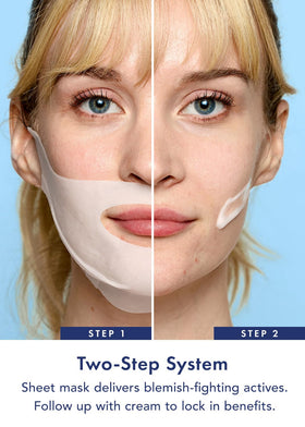 Rael Facial Masks packaging with ingredients list
