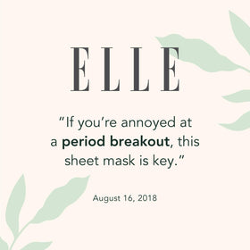Rael Facial Masks showing ingredients list